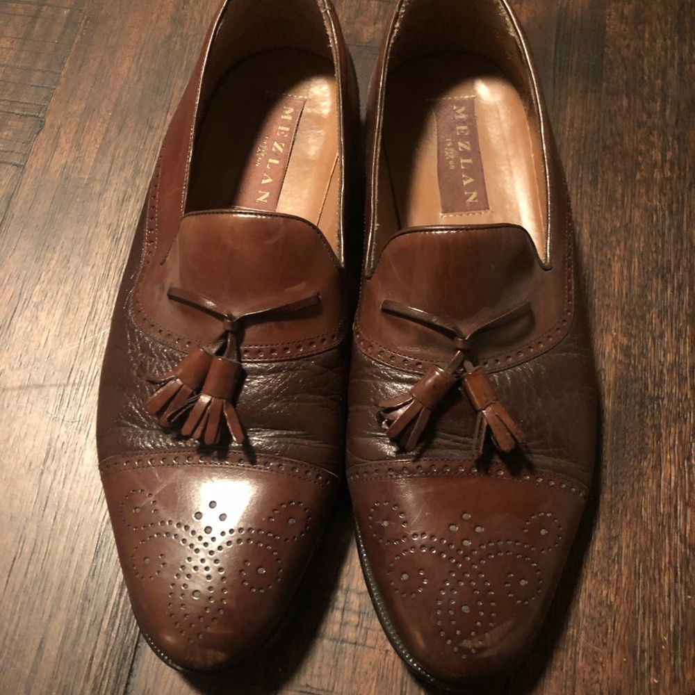 Brown Leather Loafers